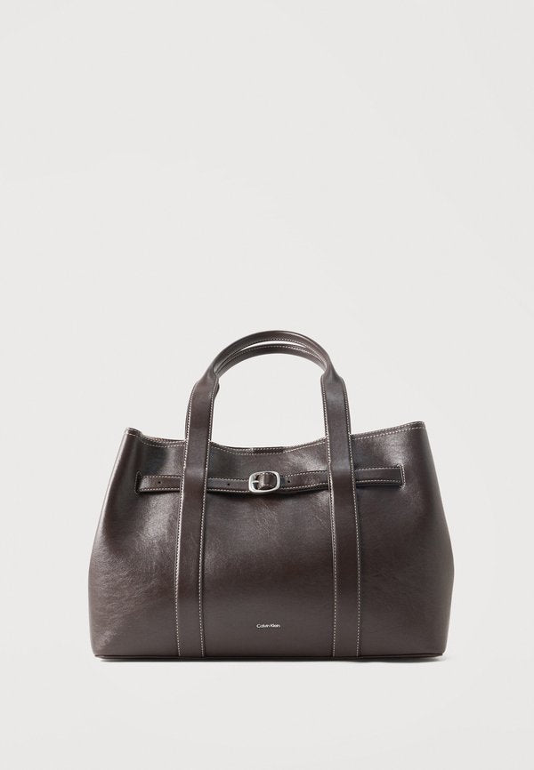 Calvin Klein BUCKLE MEDIUM WORK TOTE - Tote bag - delicioso