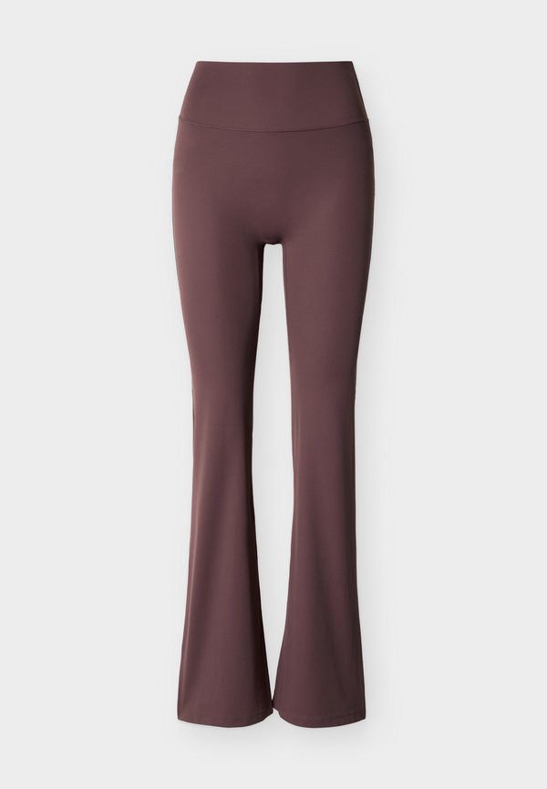 Nike Performance ZENVY FLARE - Leggings - tattoo/white