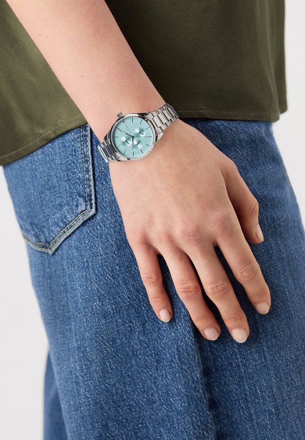 Tommy Hilfiger CAMILLE - Watch - silver-coloured/blue