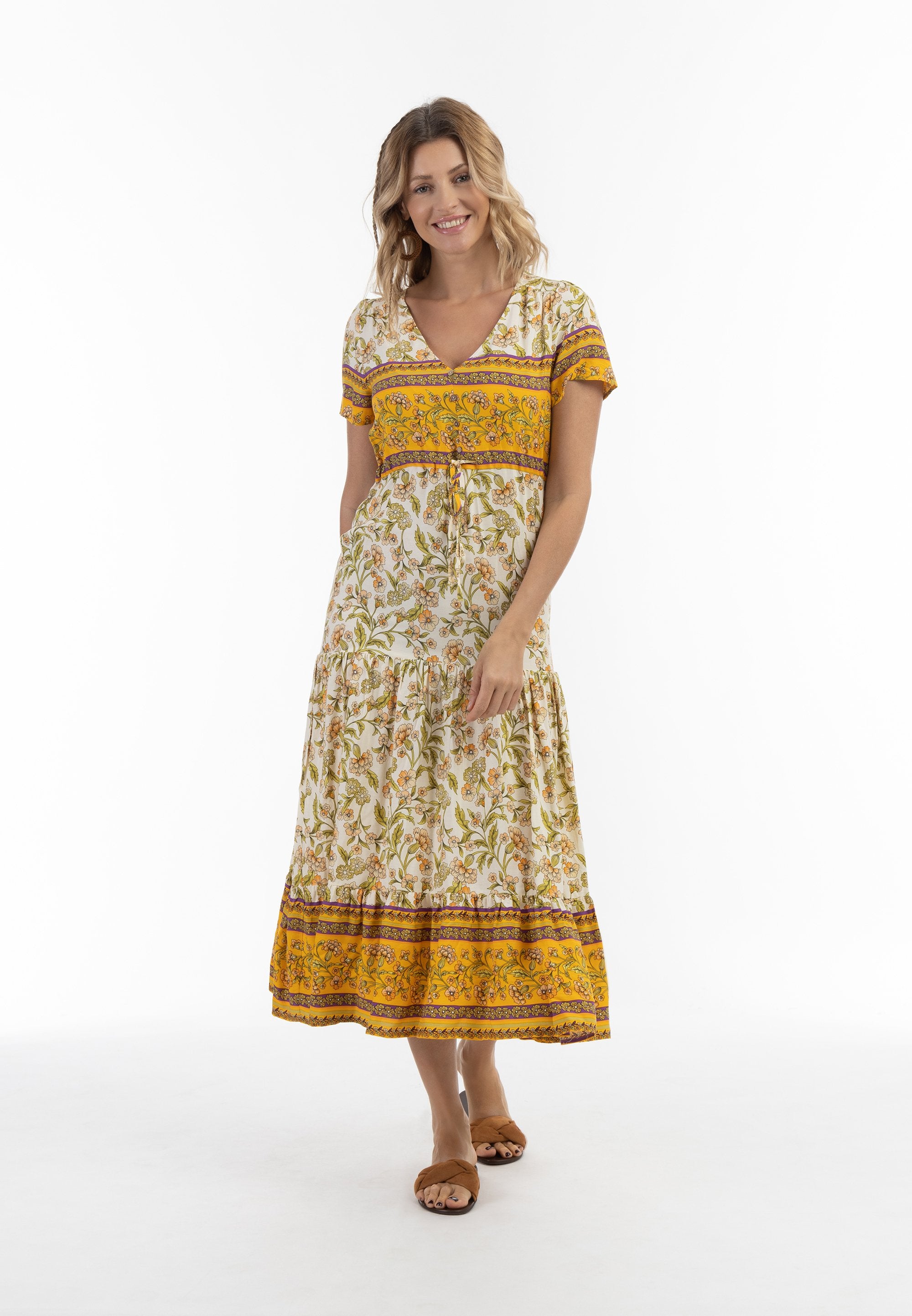 usha SOMMER MIT BLUMENPRINT CARNEA