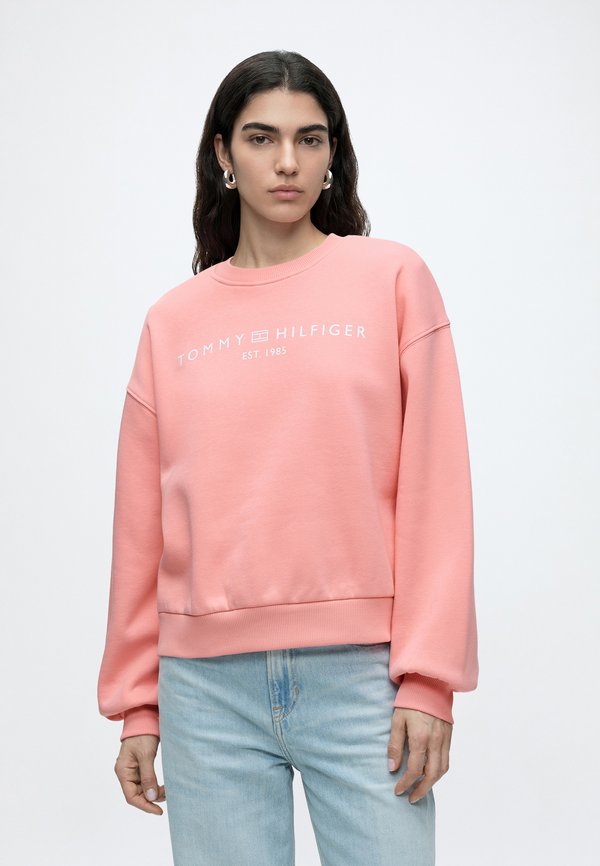 Tommy Hilfiger CORP LOGO MDRN SWTSRT - CORP LOGO - Sweatshirt - carnation pink