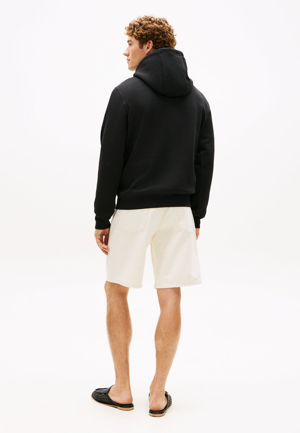 LOGO TERRY DRAWSTRING HOODY Media 4