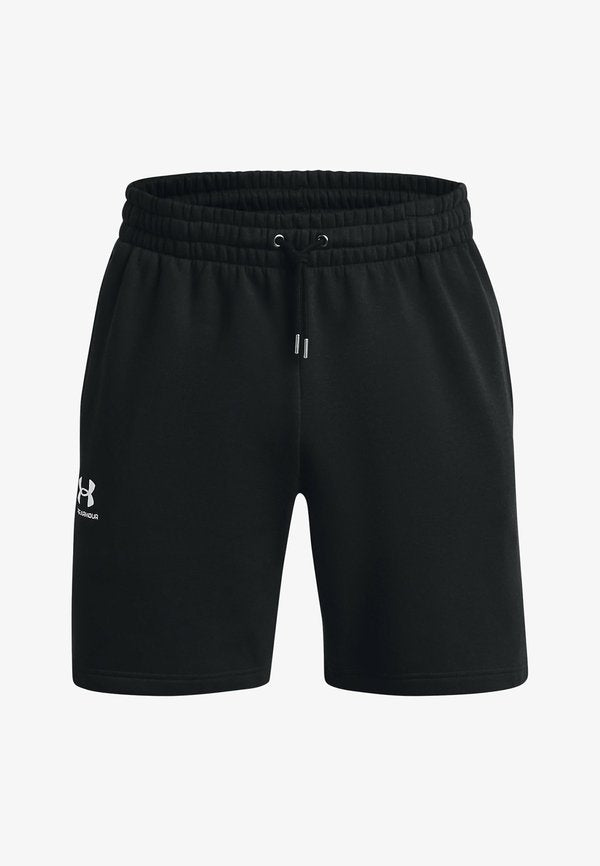 Under Armour ICON FLEECE - Sports shorts - black