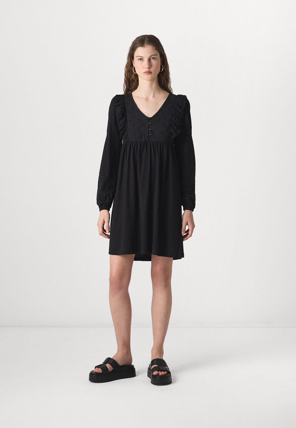 JDY JDYHEIDI  FRILL DRESS