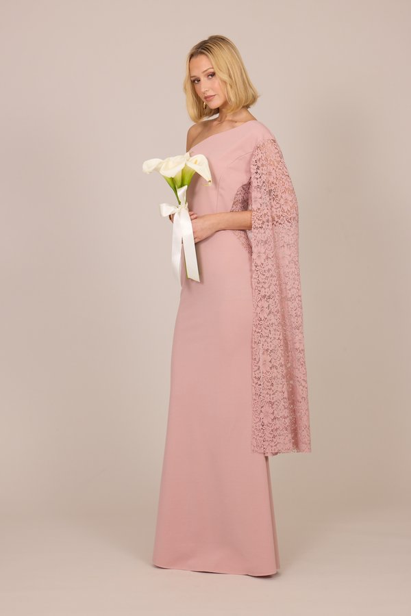 WAL G TALL CASSIDY LACE ONE SLEEVE