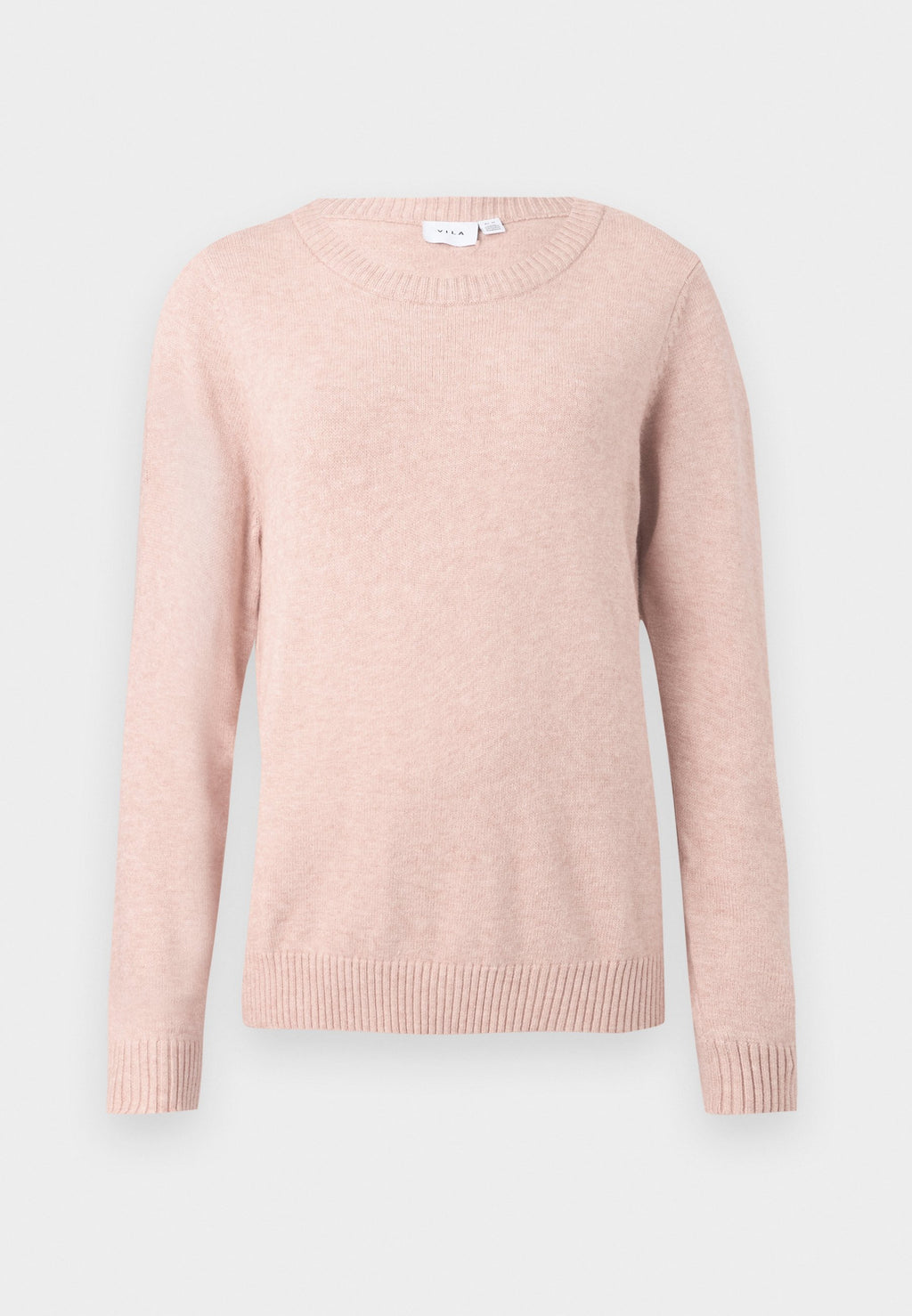 VILA VIRIL O-NECK L/S KNIT TOP - NOOS
