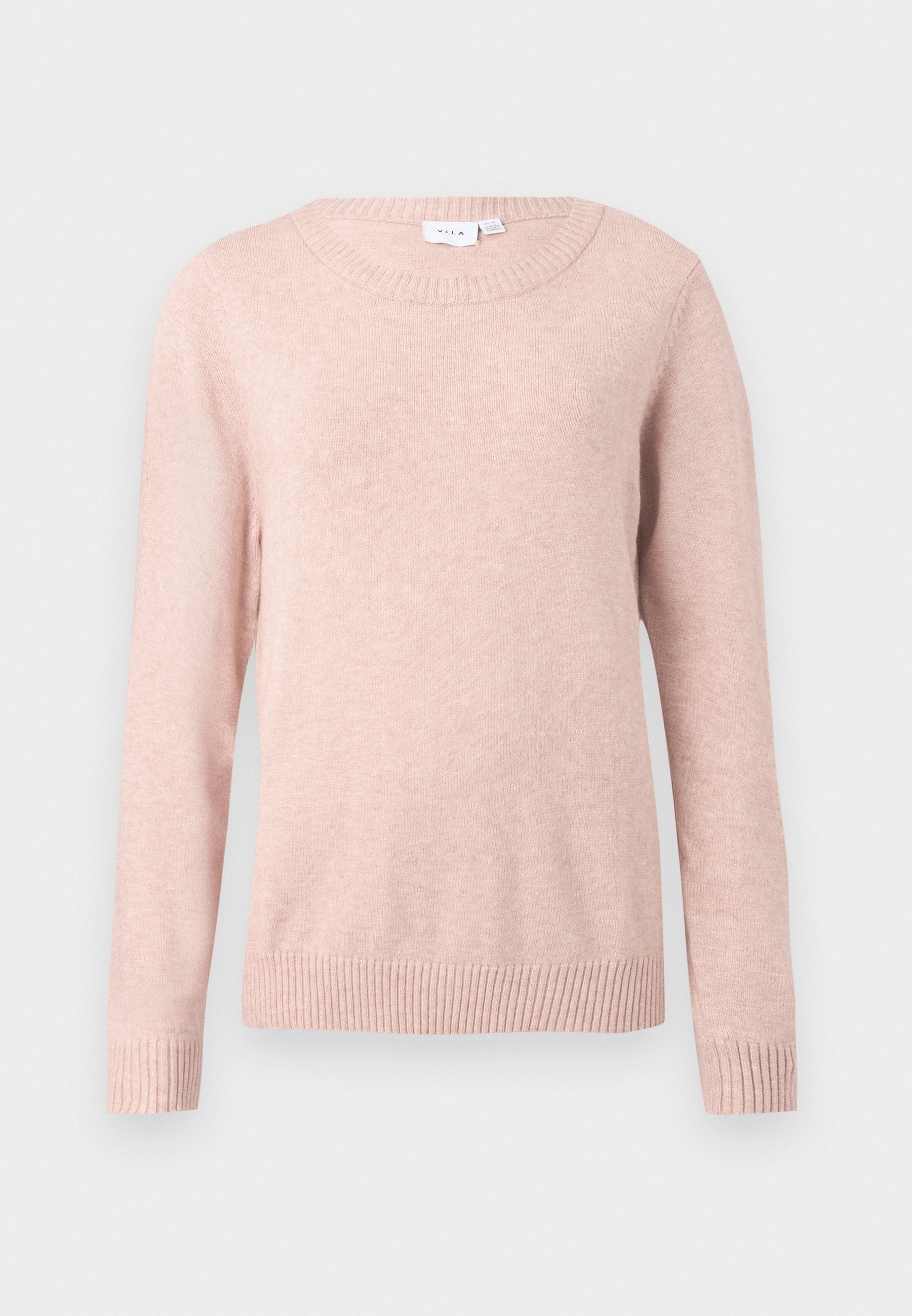 VILA VIRIL O-NECK L/S KNIT TOP - NOOS