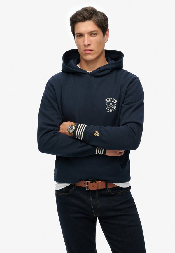 Superdry & Co ATHLETIC CLUB  - Hoodie - nautical navy