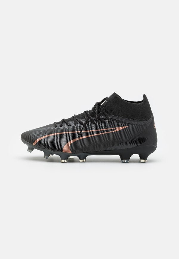 Puma ULTRA PRO FG/AG - Firm-ground football boots - black/copper rose