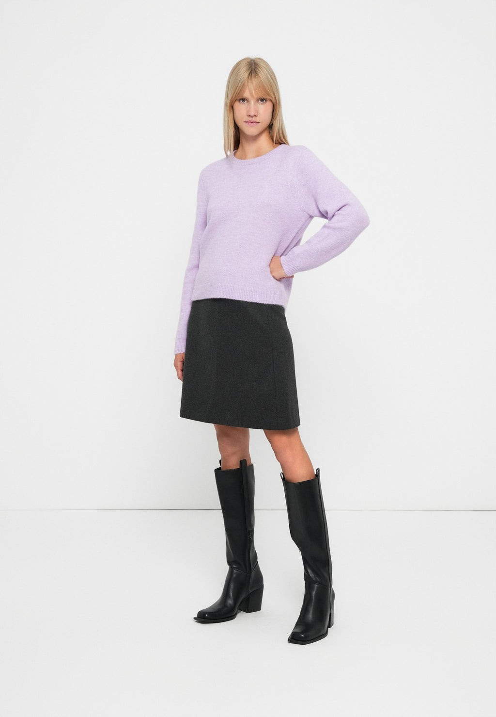 JDY JDYMARINA O NECK PULLOVER