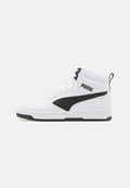 Puma REBOUND V6 UNISEX - High-top trainers - white/black