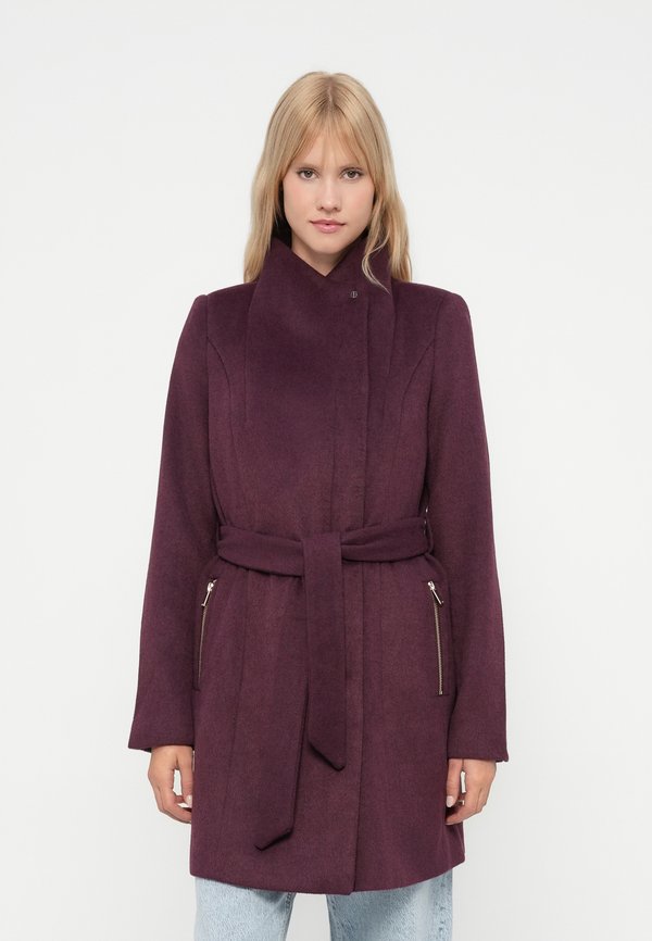 Vero Moda VMTWODOPE BELT JACKET - Winter coat - winetasting