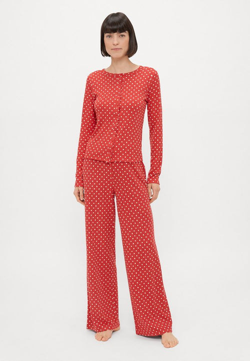 Abercrombie & Fitch POINTELLE LONG SLEEVE SHIRT