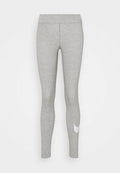 Nike Sportswear W NSW ESSNTL LGGNG SWOOSH MR - Leggings - Trousers - grey heather/white