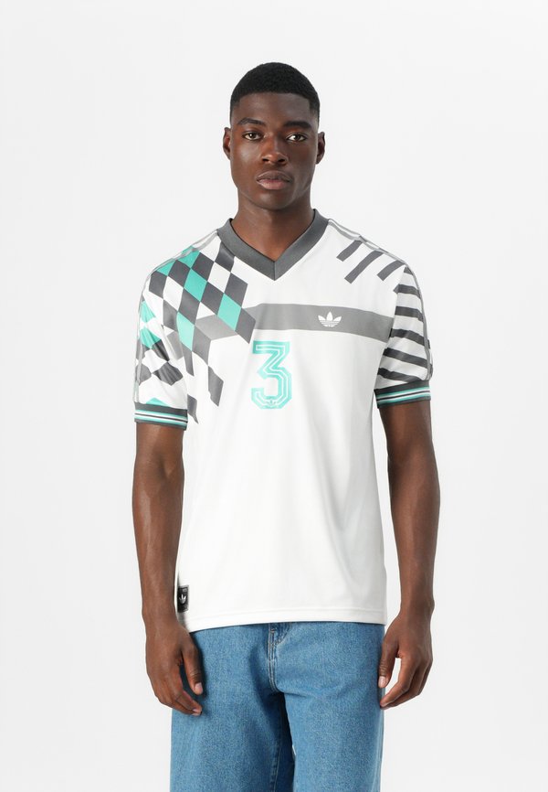 adidas Originals WAVE UNISEX - Print T-shirt - white