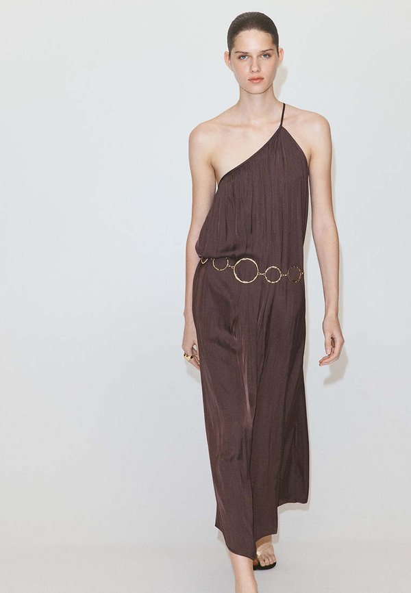 Mango ADULT - Day dress - mottled bordeaux