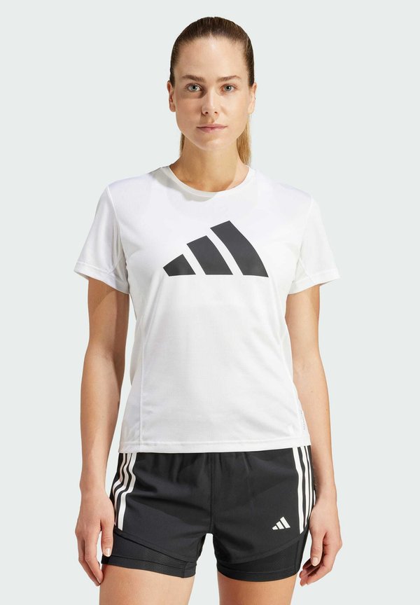 adidas Performance RUN IT - Sports T-shirt - white
