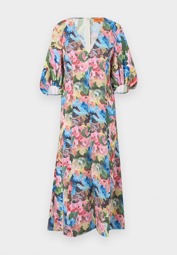 Stine Goya STRUCTURE SLEEVE MIDI DRESS