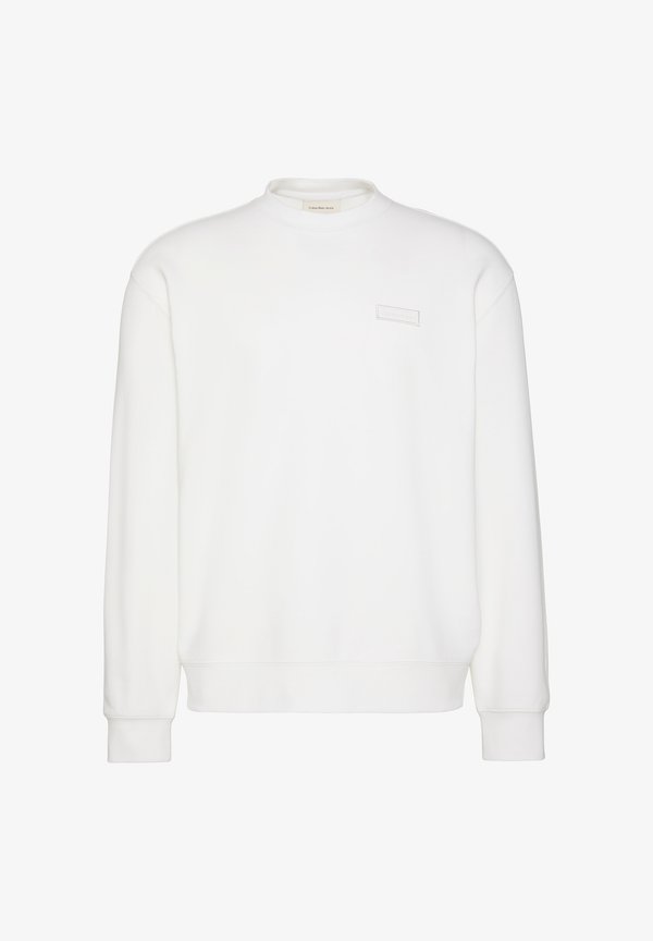 Calvin Klein Jeans BADGE - Sweatshirt - bright white