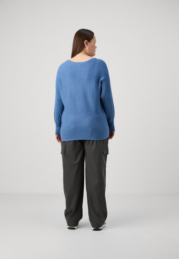 ONLY Carmakoma CARNEW ADALINE LIFE LS PULLOVER KNT NOOS