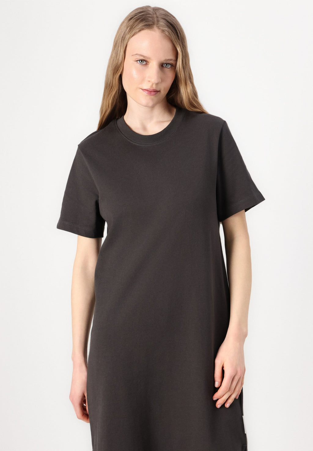 Marc O'Polo DENIM ROUND NECK SLITS