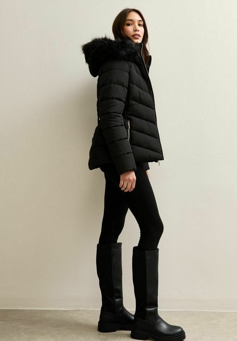 New Look HOODED TRIM PADDED