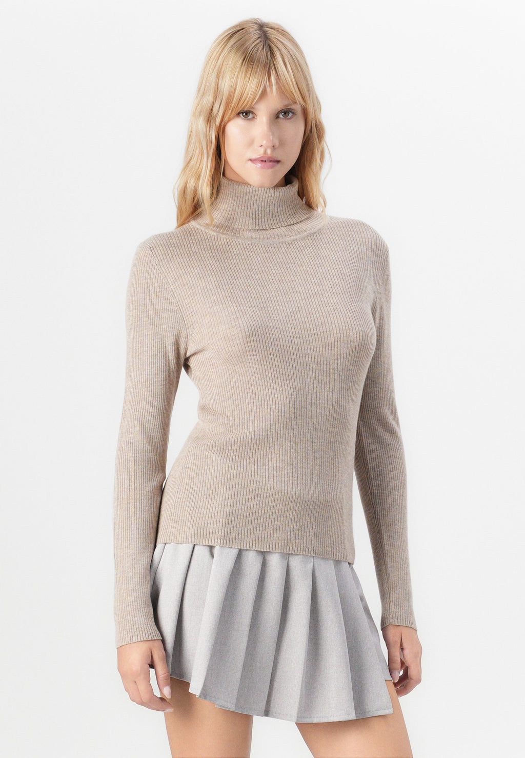 Selected Turtleneck Wool Blend