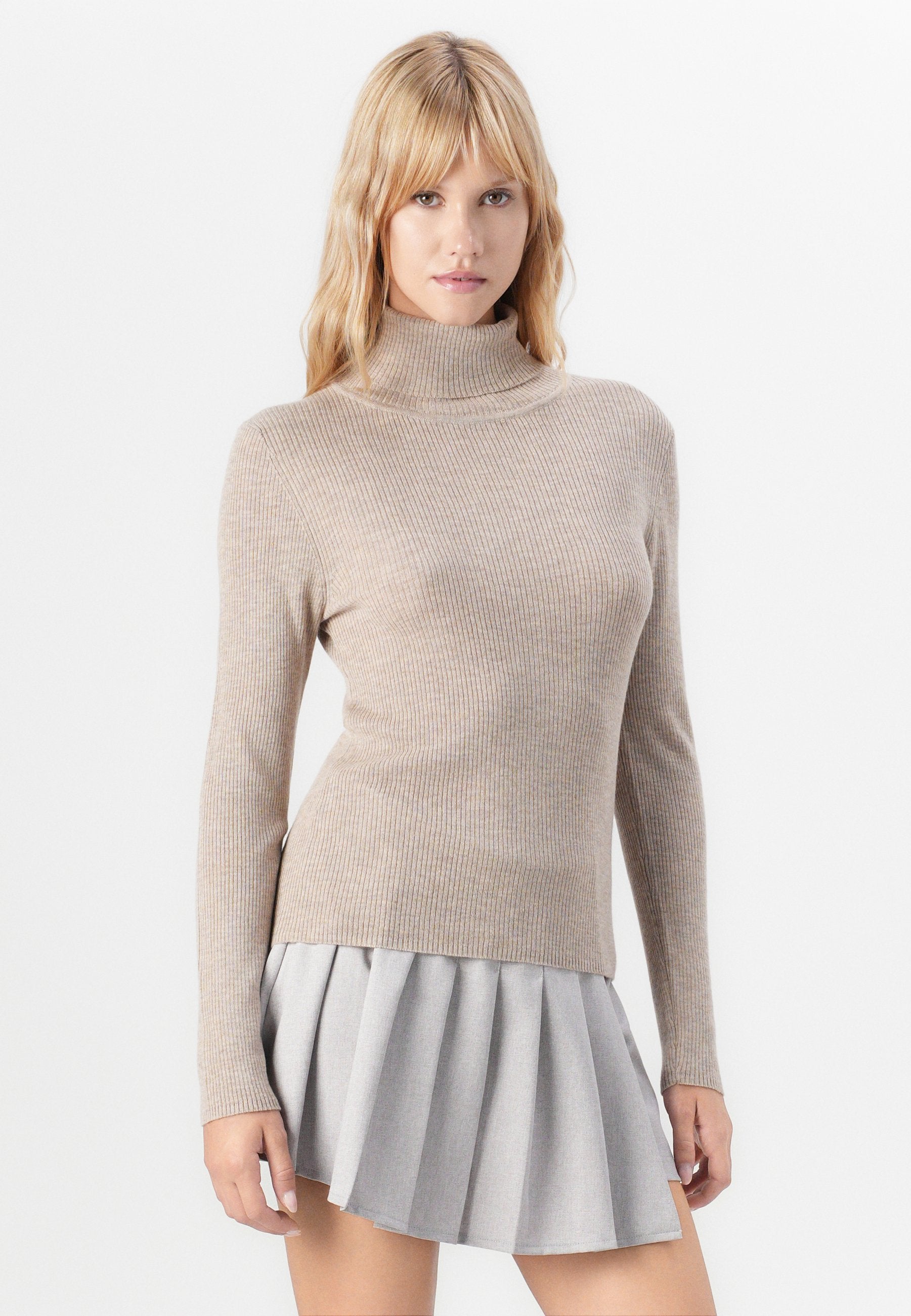 Selected Turtleneck Wool Blend