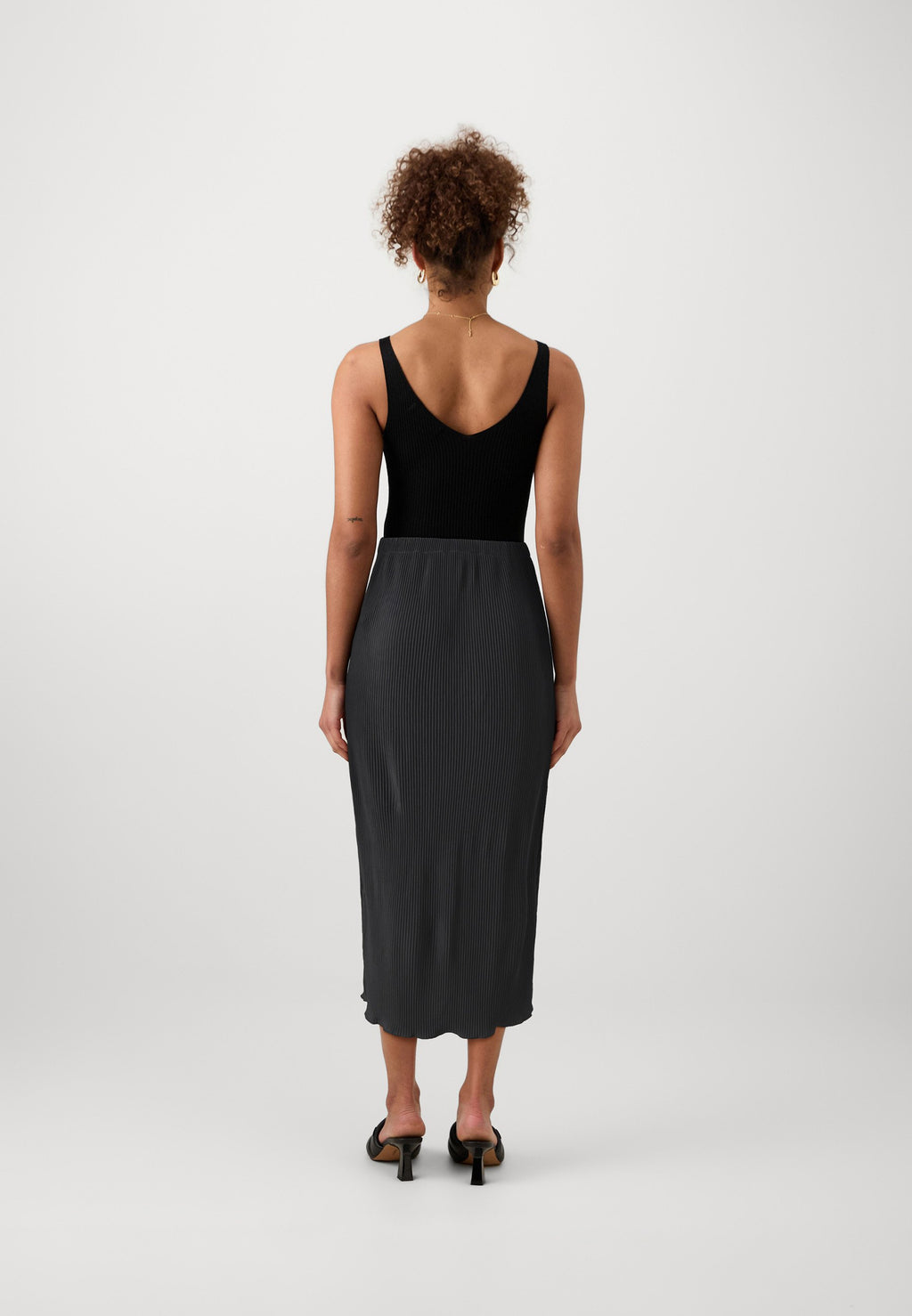 ONLKALYA PLISSE MIDI SKIRT  Media 4