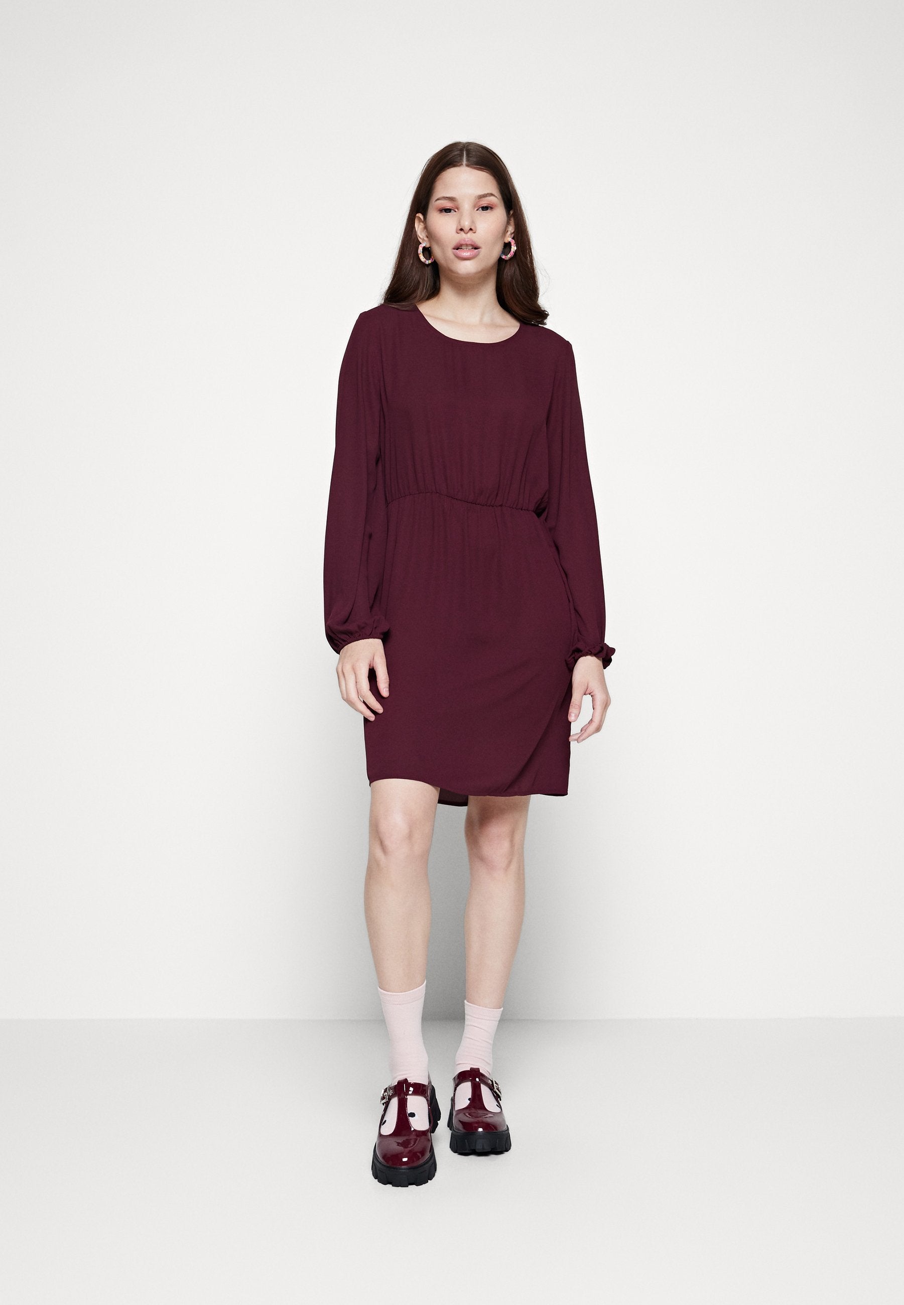 VILA VIMUSA O NECK DRESS