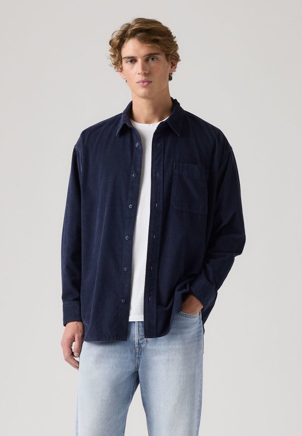 Levi's® LOOSE BUTTON UP - Shirt - navy