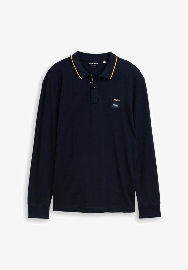 TOM TAILOR DETAILED - Long sleeved top - sky captain blue