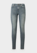 ONLY ONLPOWER MID WAIT PUSH UP - Jeans Skinny Fit - special blue grey denim