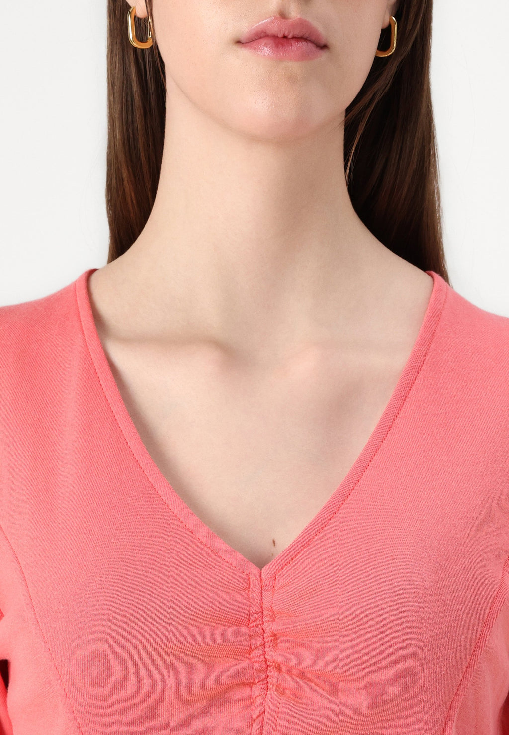 GAP V ELBOW NECK PUFF TEE
