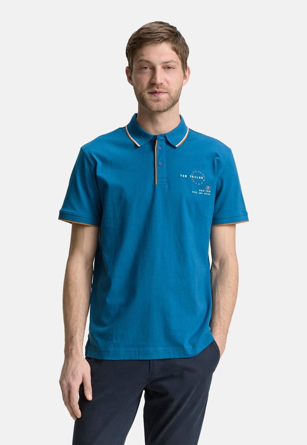 TOM TAILOR KURZARM - Polo shirt - blau