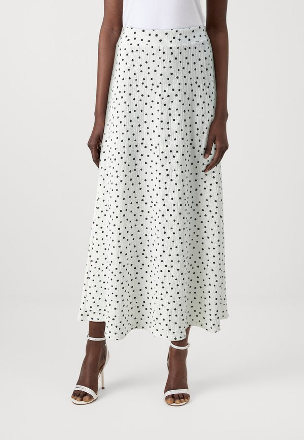 ONLY ONLHILLARY SKIRT  - A-line skirt - cloud dancer/black