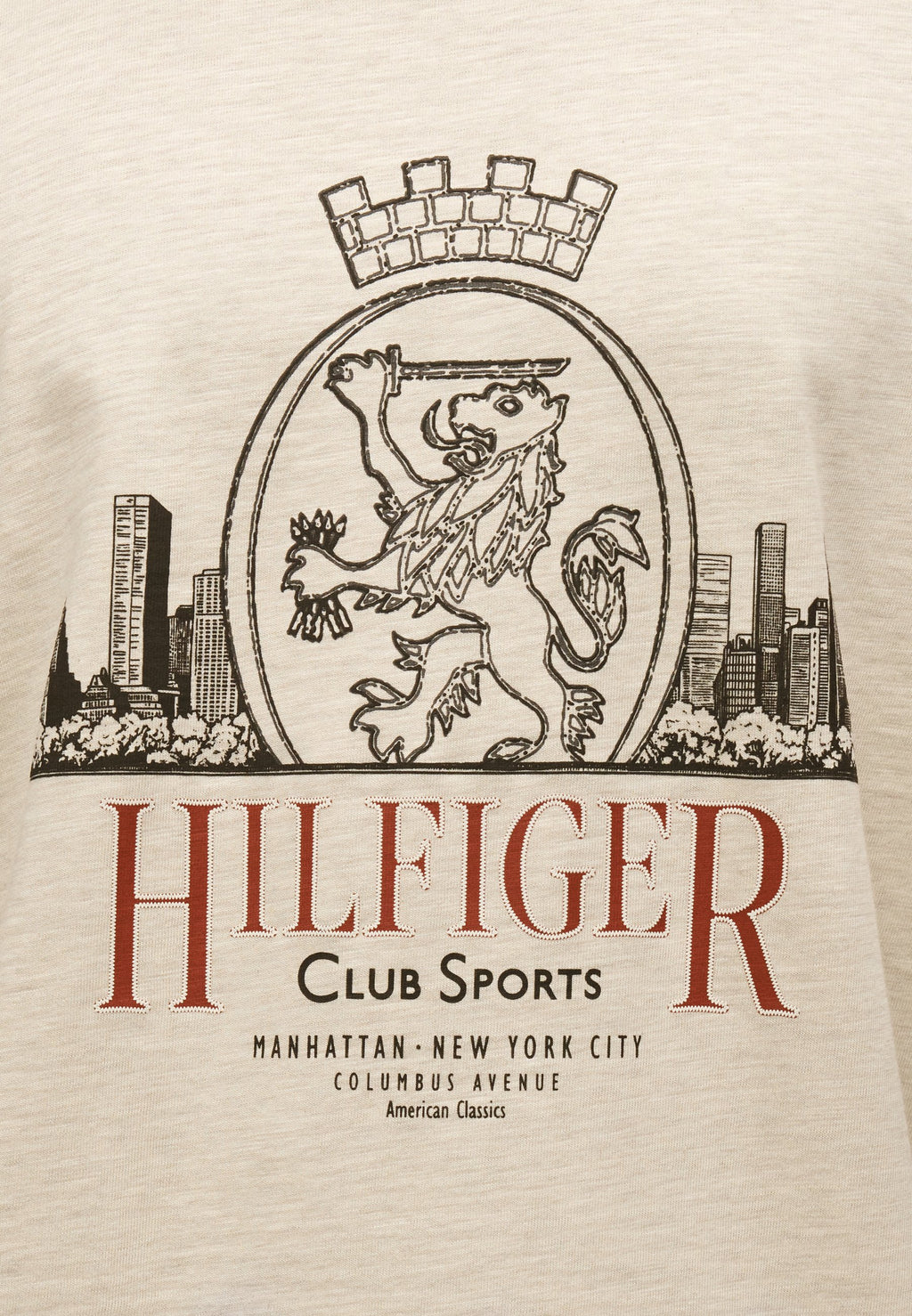 HERITAGE CREST LOGO TEXTURED JERSEY T-SHIRT Media 6