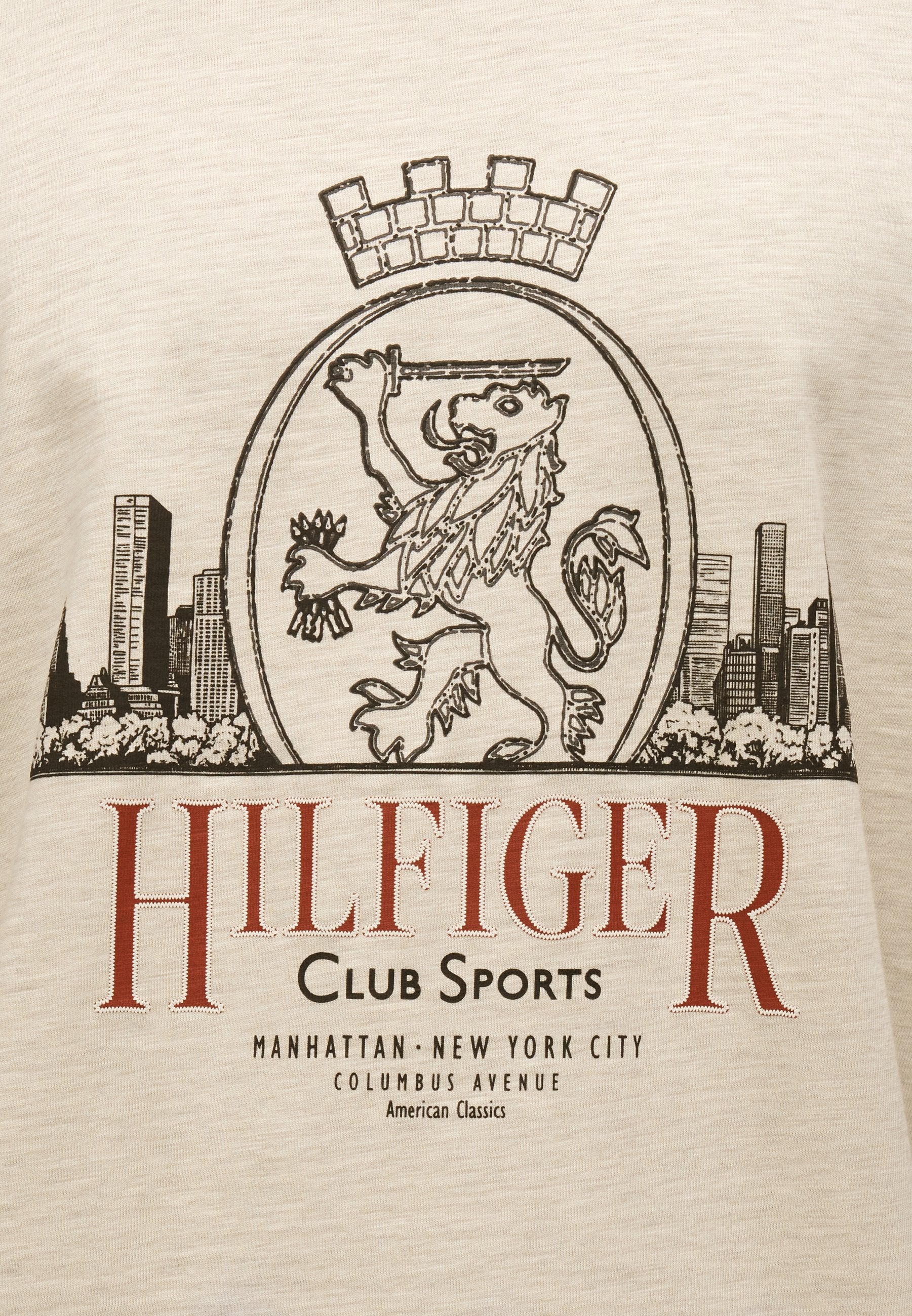 HERITAGE CREST LOGO TEXTURED JERSEY T-SHIRT Media 6