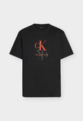 Calvin Klein Jeans OBSESSION TEE - Print T-shirt - black