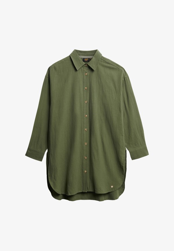 Superdry & Co IBIZA LONGLINE - Beach accessory - beetle green
