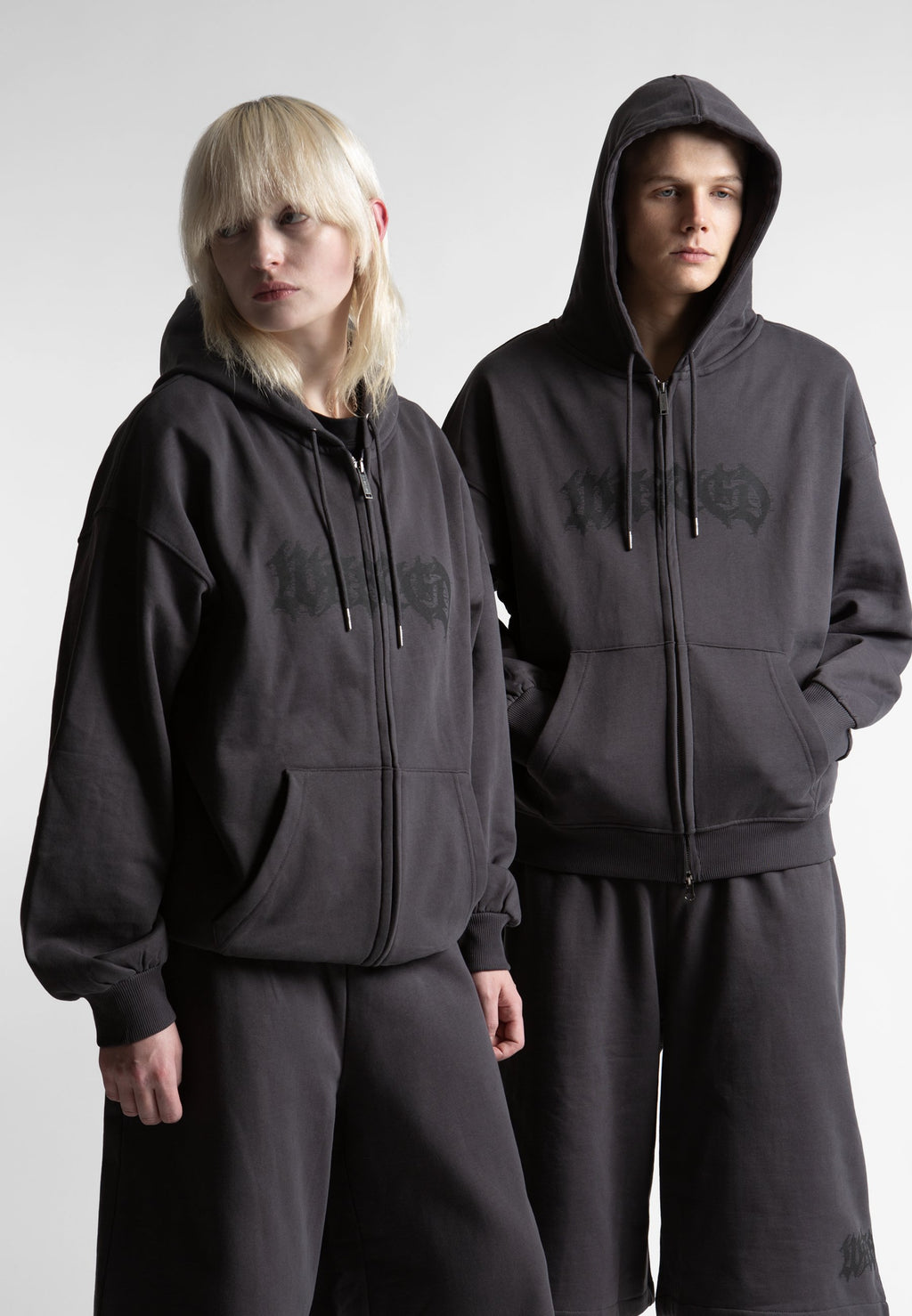 Wasted Paris BLARE ZIP HOODIE UNISEX
