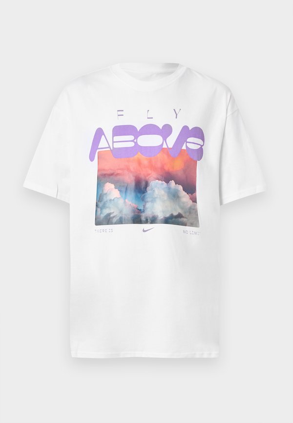 Nike Sportswear TEE FLY ABOVE - Print T-shirt - white