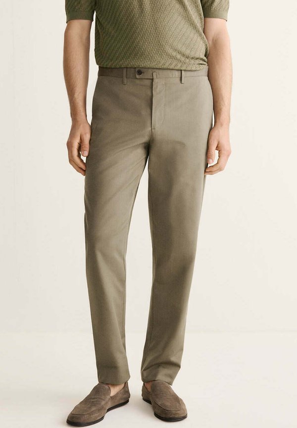 Mango ADULT - Suit trousers - khaki