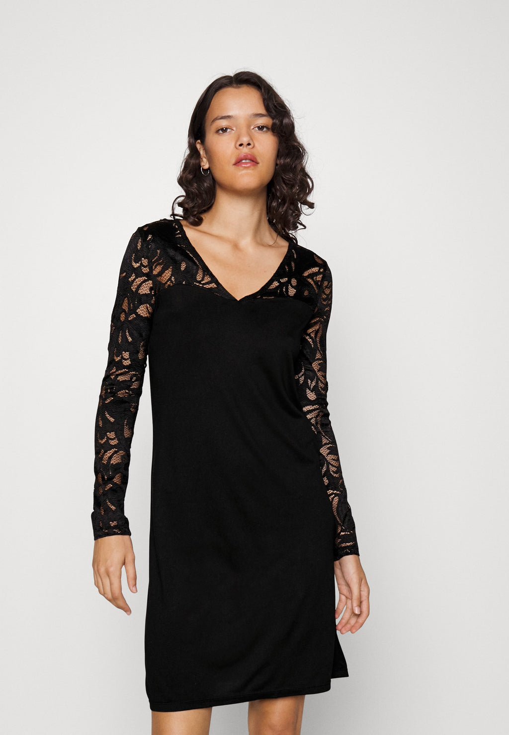 VILA VISTASIA V NECK DRESS