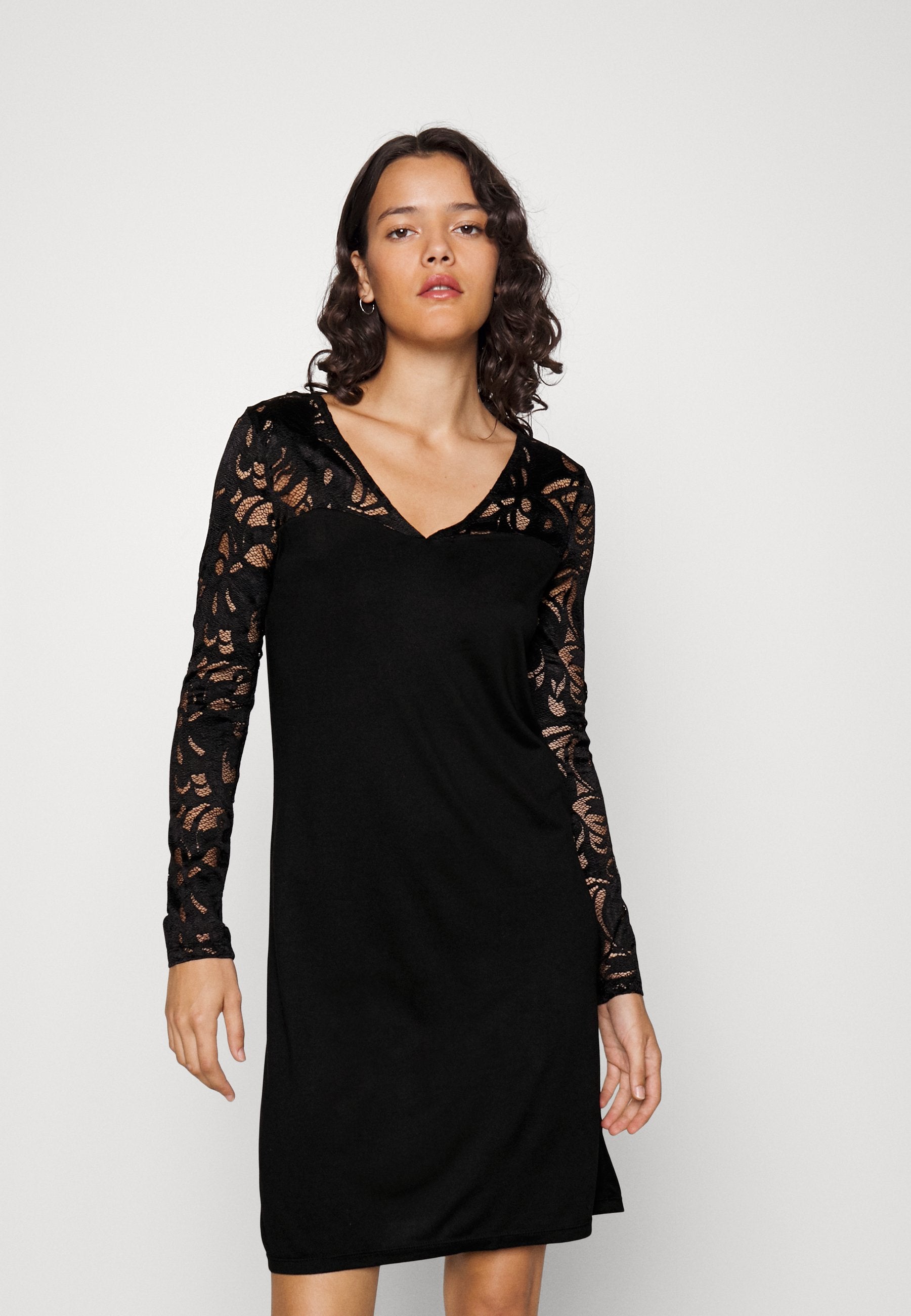 VILA VISTASIA V NECK DRESS
