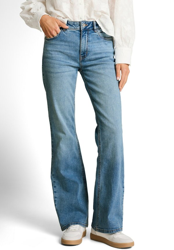 TOM TAILOR TOM TAILOR - Bootcut jeans - used light stone blue denim