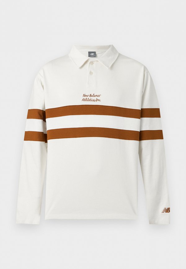 New Balance SPORT LEGACY RUGBY SHIRT - Long sleeved top - angora