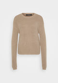 Vero Moda Tall VMPUFF O NECK  - Jumper - silver mink
