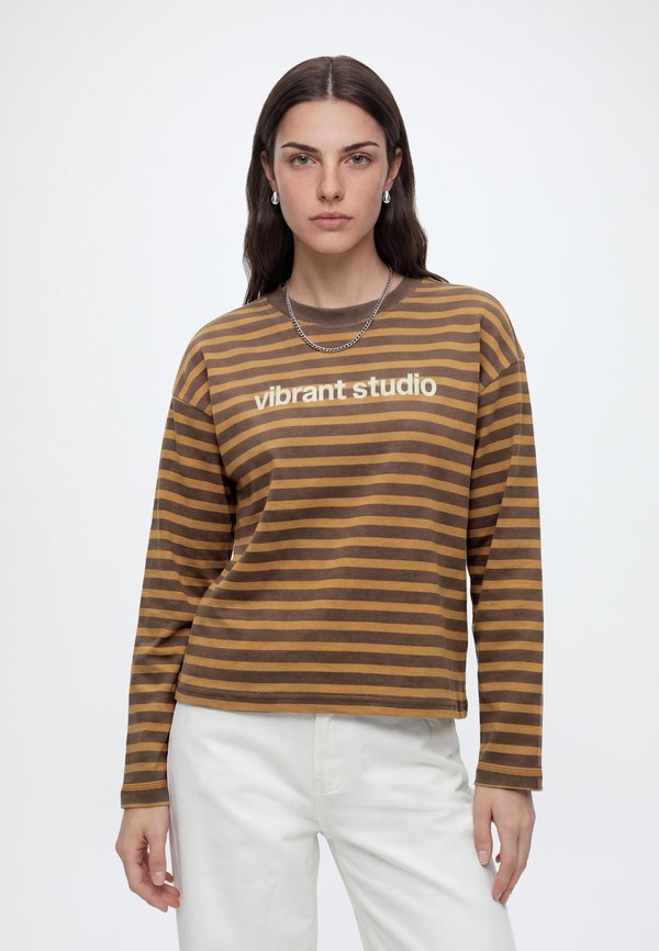 ONLY ONLFREJA - Long sleeved top - bracken
