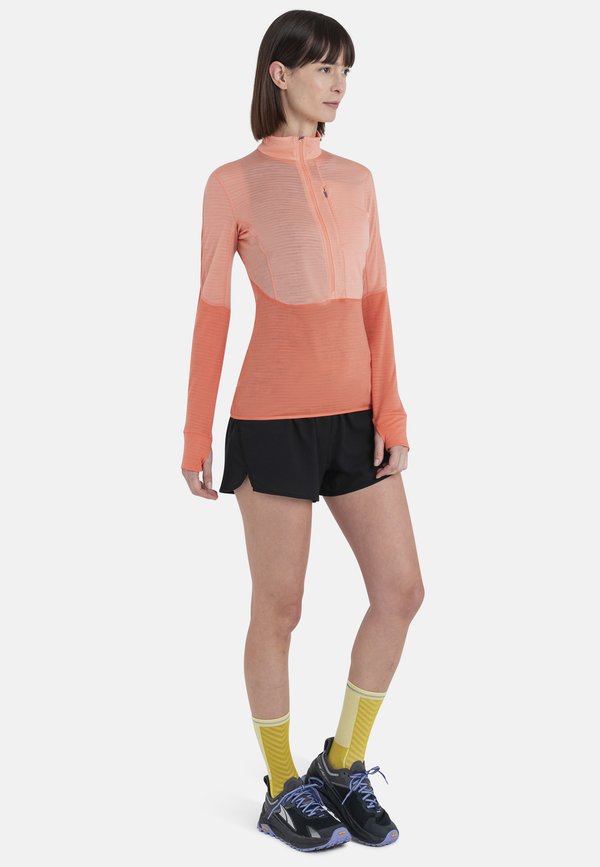icebreaker MERINO 200 MID WEIGHT  REAL FLEECE DESCENDER  HALF ZIP